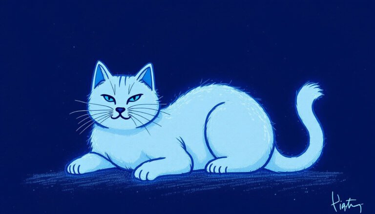bugcat capoo blue cartoon cat character