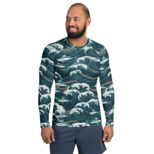 Kuroshio Flying Fish Tao Orchid Island Men's Rash Guard