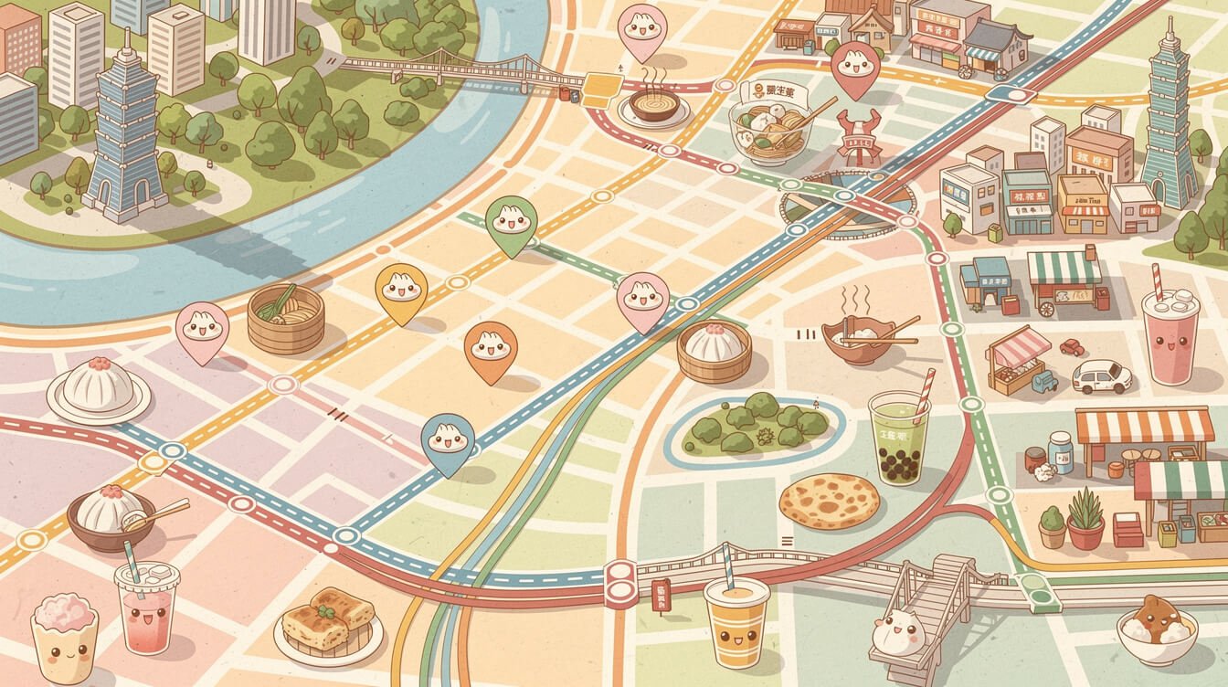 din tai fung taipei locations map