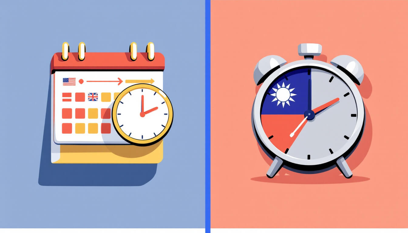Taiwan no daylight saving time explanation
