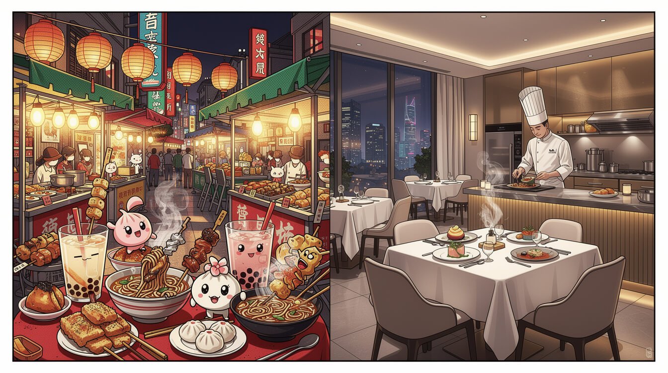 taiwan michelin journey from night markets to fine dining