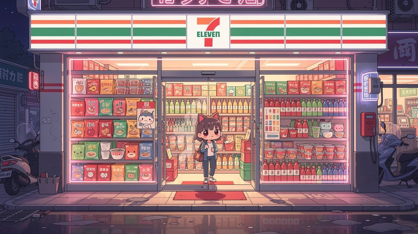 taiwan snacks convenience store culture