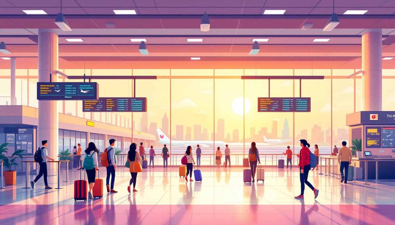 Taoyuan Airport Taiwan arrival time customs immigration