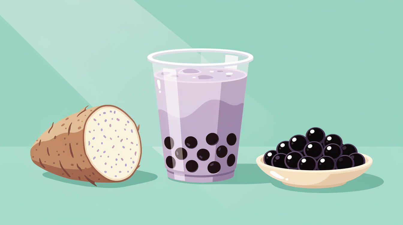 taro bubble tea