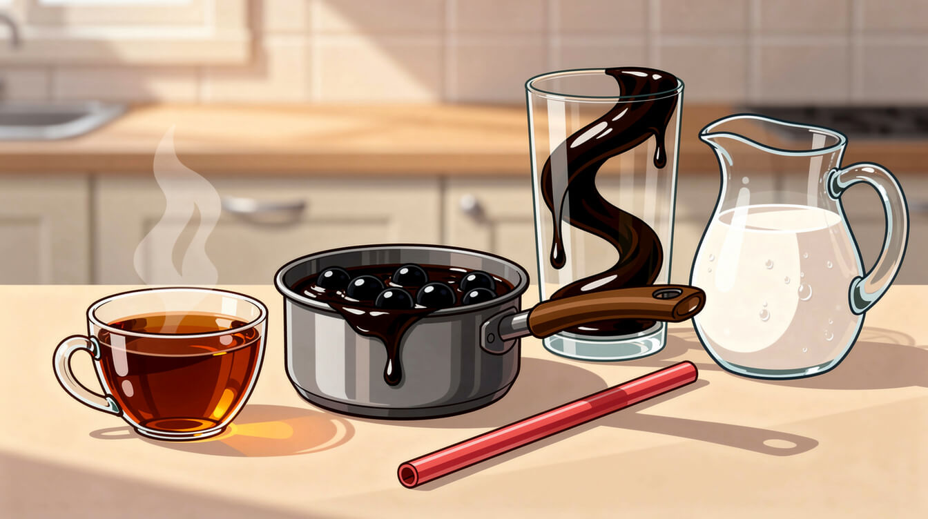 brown sugar milk tea