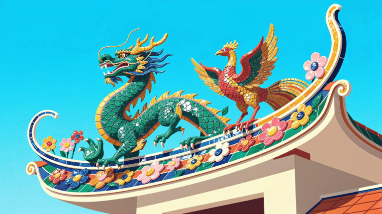 Did You Know? Taiwan’s Temple Dragons Are Made of Broken Bowls