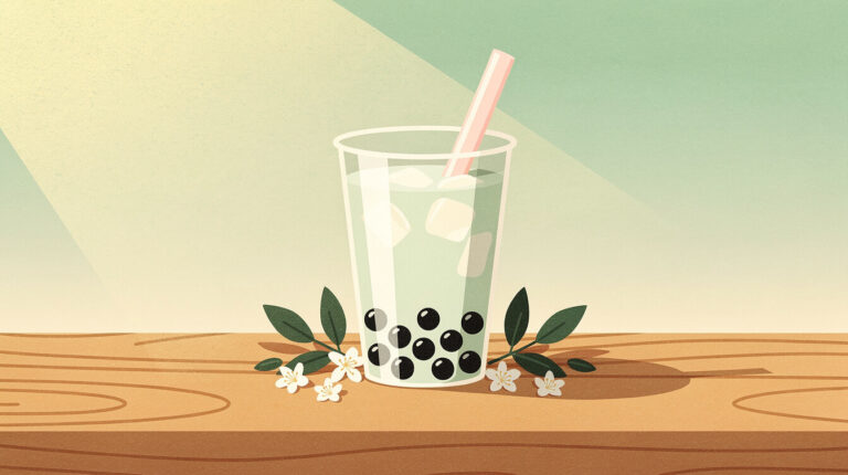 Jasmine Milk Tea: Taiwan’s ‘Milk Green’ Boba-Shop Classic and the Tea History Behind It