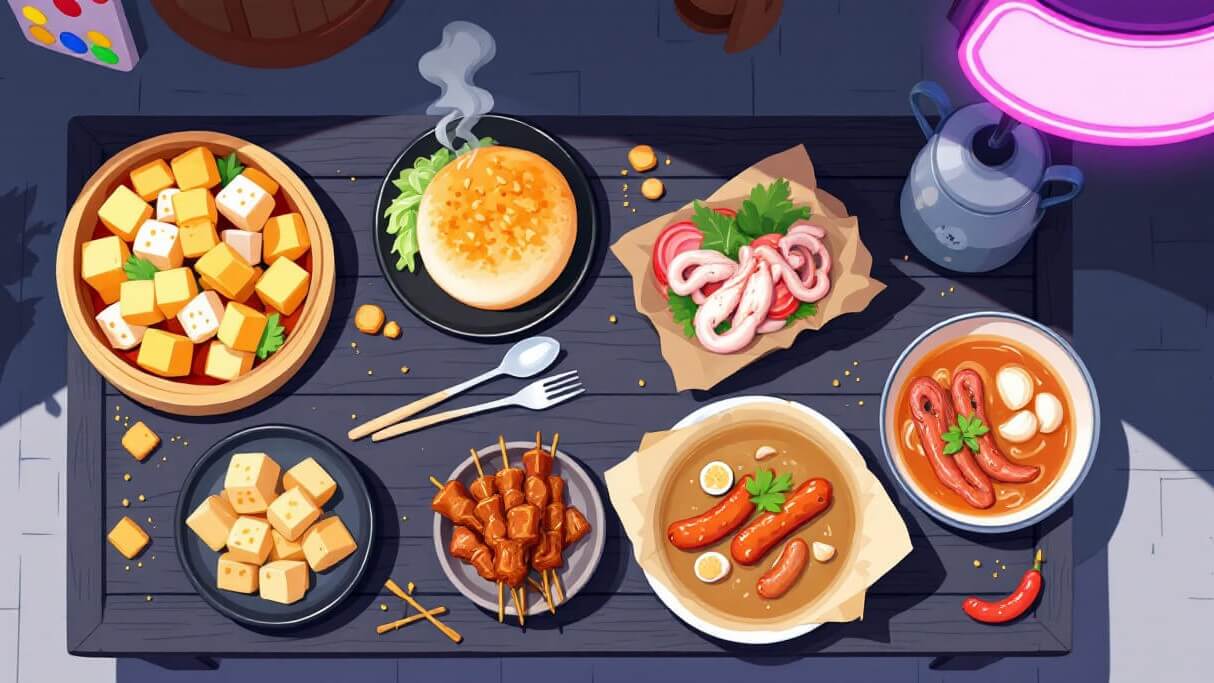 linjiang night market