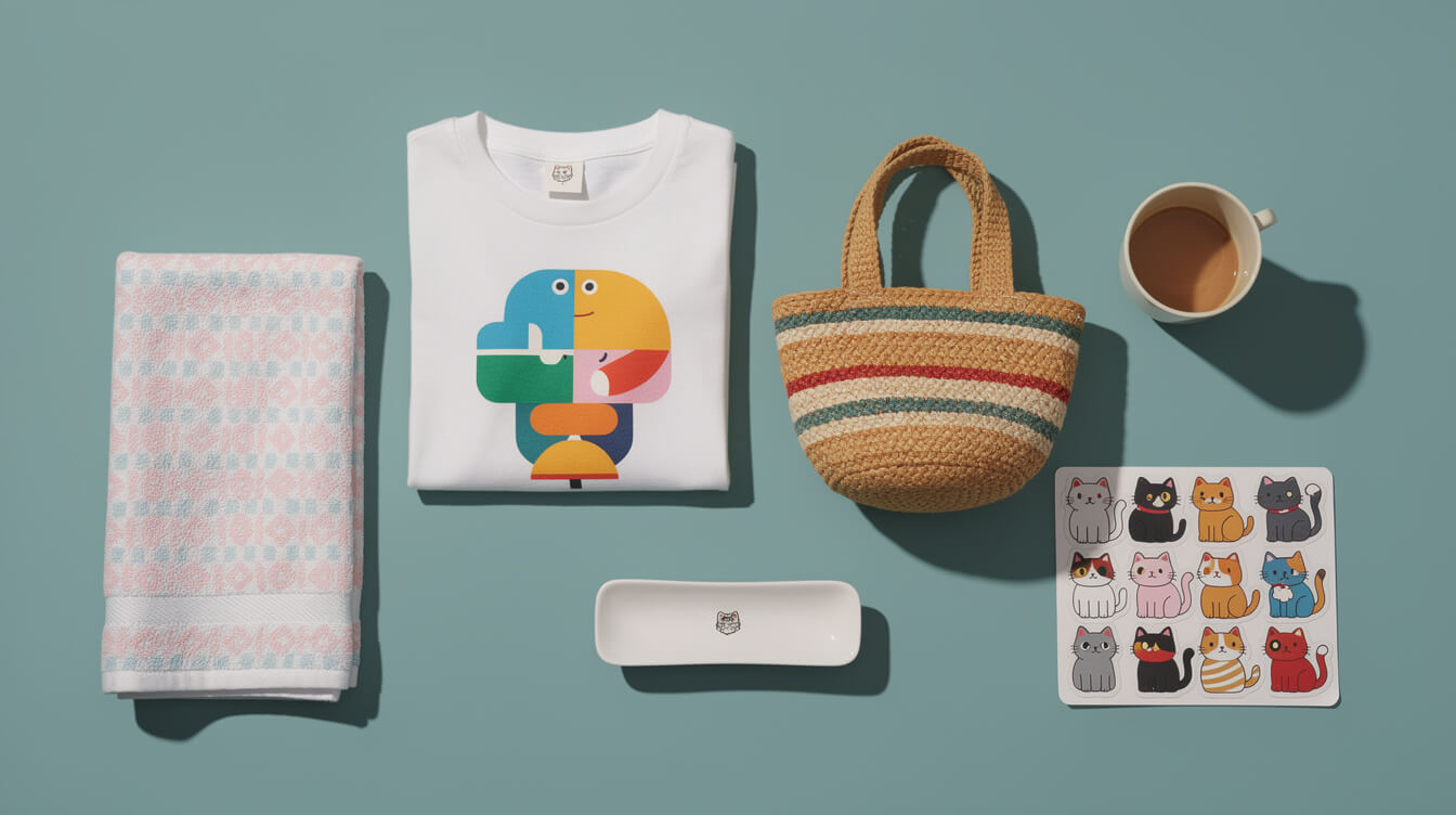 Everyday Taiwanese objects and textiles that read as home